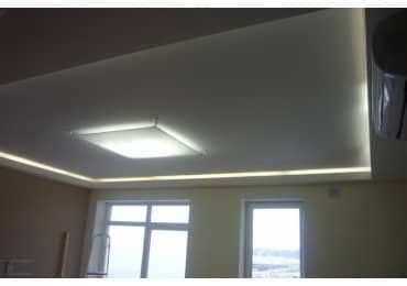 LED-подсветка натяжного потолка - дизайнерские варианты